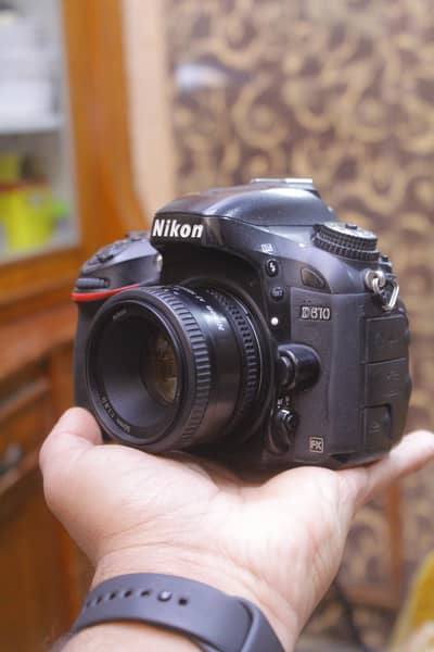 Nikon D610 Full frame Dslr With 50mm lens