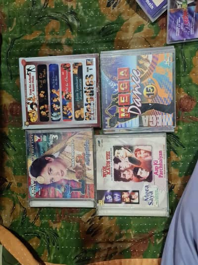 audio & video cd's available