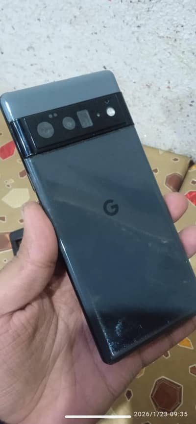 Google pixel 6pro with box and cable only 3 month use 03041696455