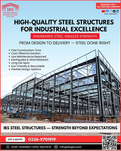 Industrial Factory sheds /Warehouse pre fab buildings - Storage shed/