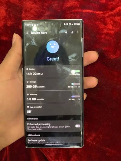 Samsung Mobile Note 10