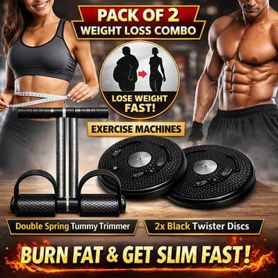 Tummy Trimmer and Twister Disc