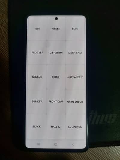 Samsung a52s Original Panel. and Other parts for working.