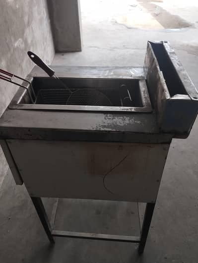 Singal Gas Fryer