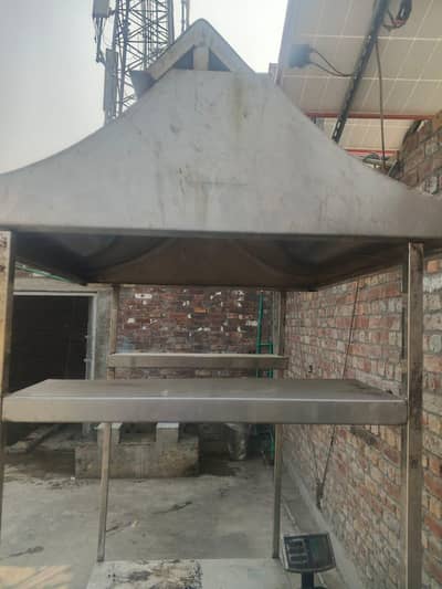 biryani counter steel