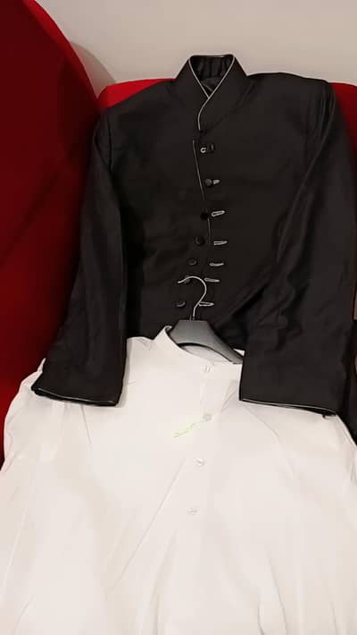 sale rate 9000 sherwani prince  coat or salwar kameez one time use