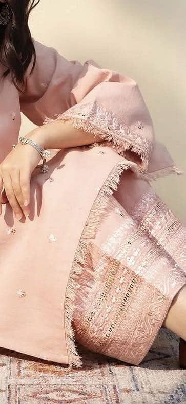 Ready to wear new pink dress