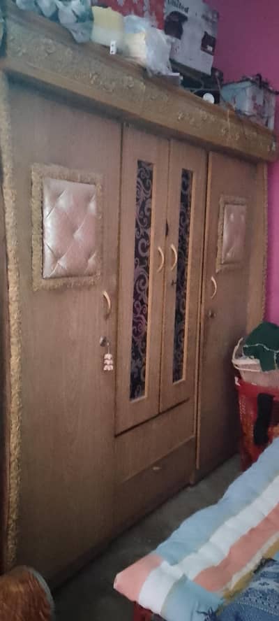 wardrobe with devader