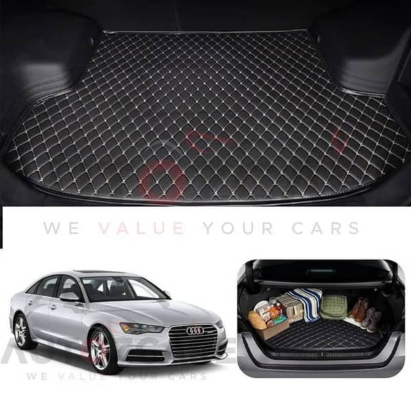 Audi A6 7D Custom Car Trunk Mat - Model 2011-2018