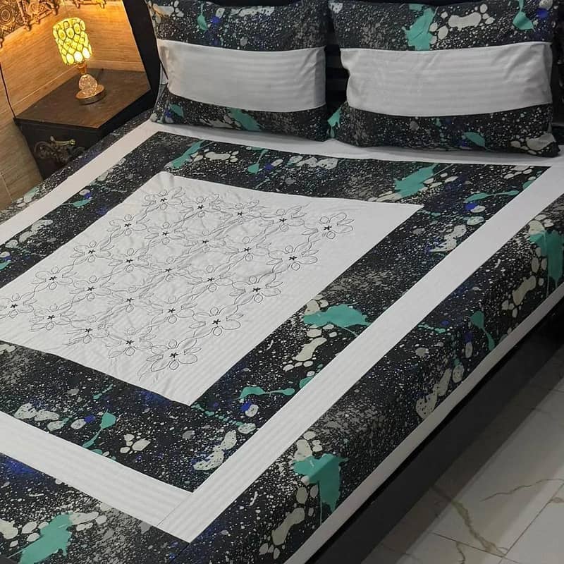 bedsheet patchwork  double bedsheet 3