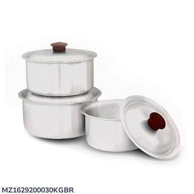 cooking pot 3pcs Aluminium