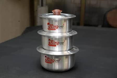 cooking pot 3pcs Aluminium