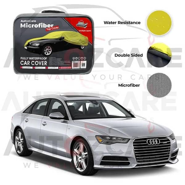 Audi A6 Microfiber Car Top Cover - Model 2011-2018