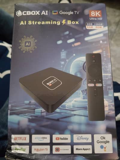 Al streaming bok 8 ram 128 gb