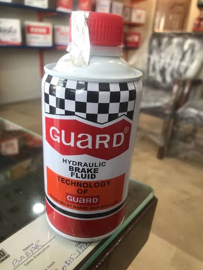 Guard break oil