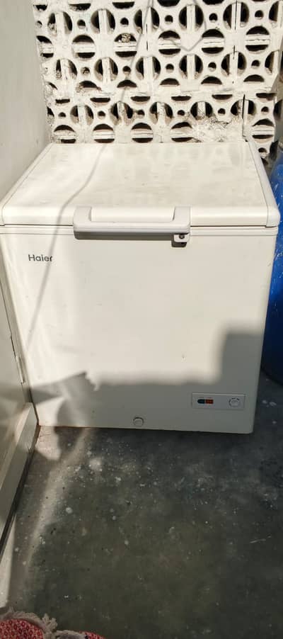 haier deep freezer single door