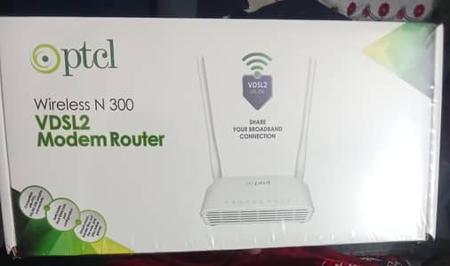 ptcl copper line Modem