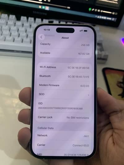 iPhone 14 pro Factory 256gb