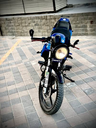 YBR G into sports bike