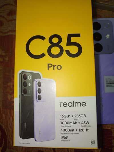 Realme C85 Pro open box
