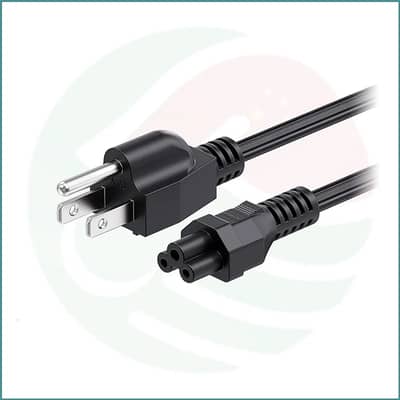 3-Pin Laptop Power Cord | 1.8m | 7A / 125V | NEMA 5-15P to IEC C5