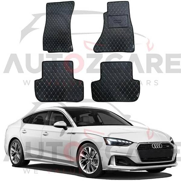 Audi A5 7D Floor Mat ( Flat Style ) 4PCS - Model 2017-2025