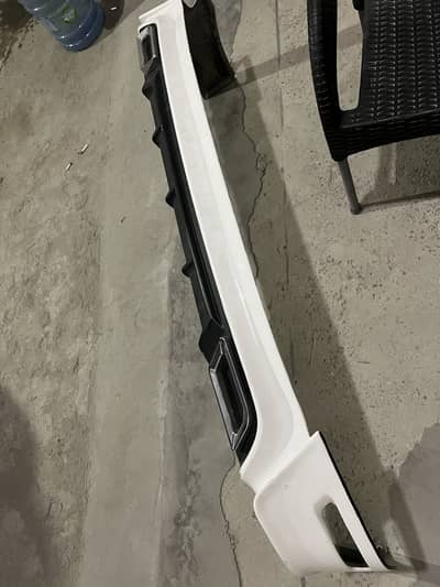 Toyota corolla Front splitters bumper extensions and back defuser