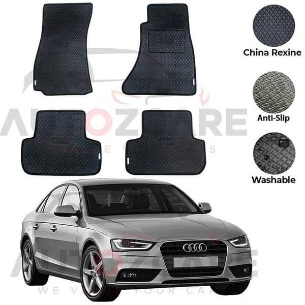 Audi A4 China Rexine Floor Mat 4PCS - Model 2008-2016