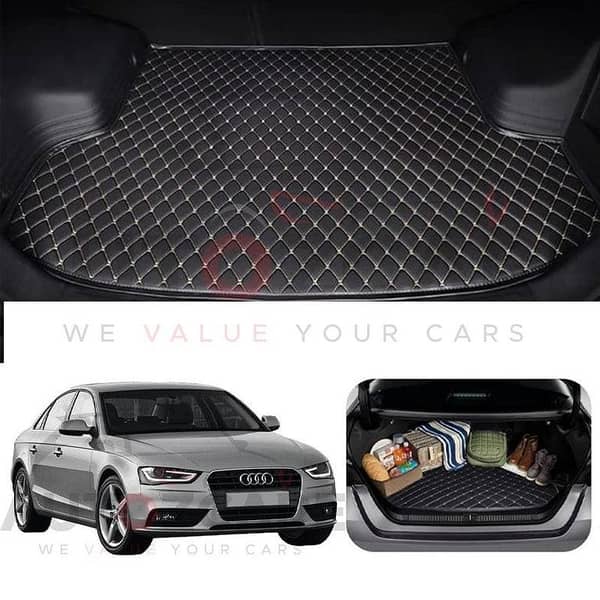 Audi A4 7D Custom Car Trunk Mat - Model 2008-2016