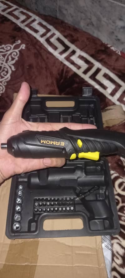 47pcs 36v RecScrewdriver Mini Drill With Lithium Battery For Household