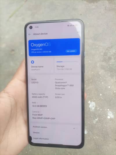 Oneplus9 12+12+256 lifetime pta prove dual