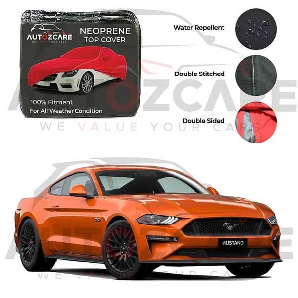 Ford Mustang GT Neoprene Top Cover - Model 2014-2023