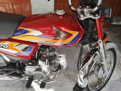 Honda CD 70 shoram Lush condition ma 25 model 96 seril apl . . . . . . .