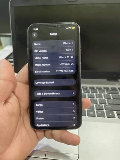 Iphone 11 pro 64Gb PTA Approved