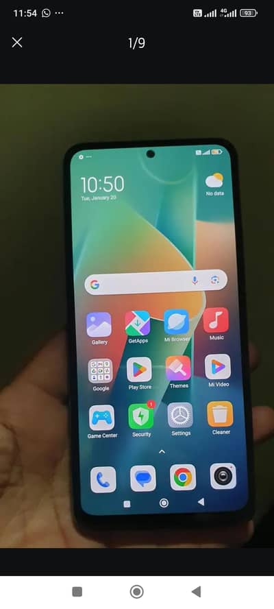 Redmi Note 12 PTA official 8+4/128  10/10 no box only mob with nic