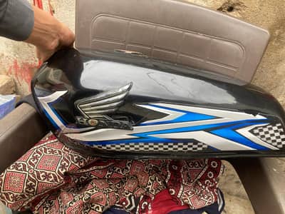 125 tanki for sale one side cover hai