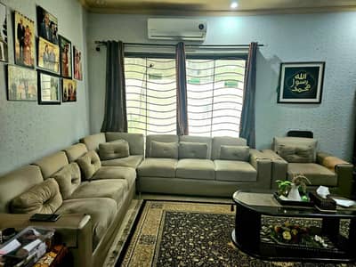 L-shaped 8-seater Sofa Set