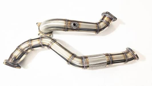 headers and front down pipe