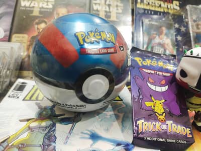 Pokemon Ball Tin 2024 + Genger 2023 Halloween pack