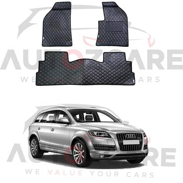 Audi Q7 7D Floor Mat ( Flat Style ) 3PCS - Model 2005-2015