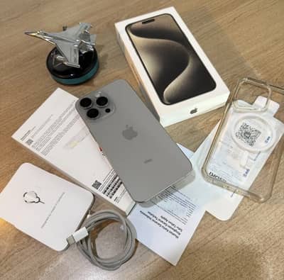 Iphone 15 pro max PTA Approved Hk Model With Box Cable 11 12 13 14 16