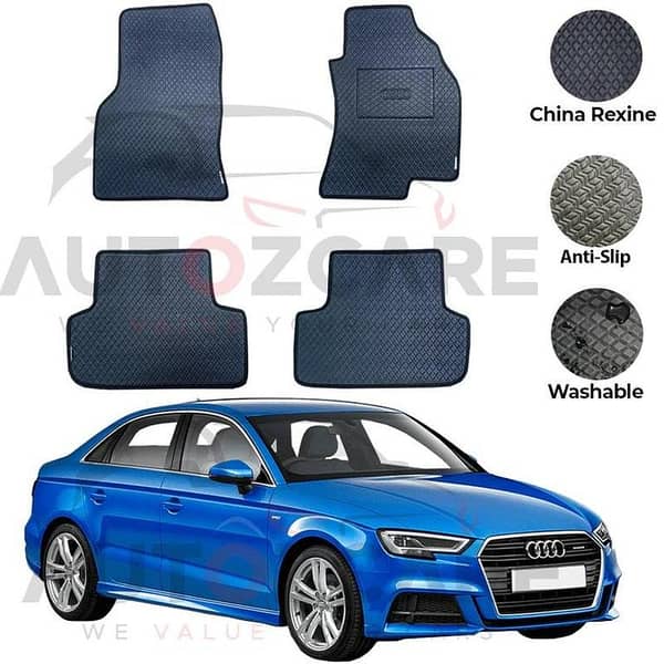 Audi A3 China Rexine Floor Mat 4PCS - Model 2012-2020