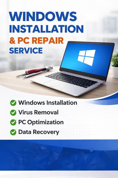 Windows Installation & PC Repair Service