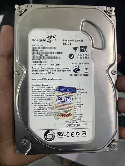Seagate 500 gb internal hdd