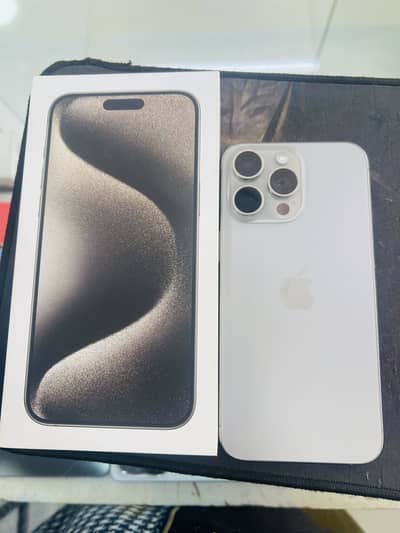 15 pro max 256gb PTA aproved LLA model