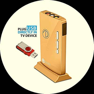 Dany HDTV-1000 LCD TV Device with USB Player