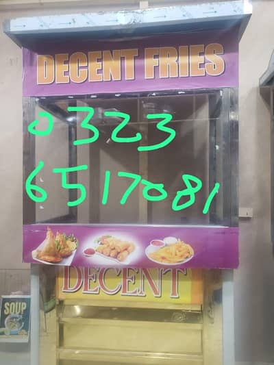 counter for sale finger chips burger counter