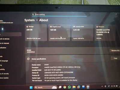 Lenovo Thinkpad T490 8/256