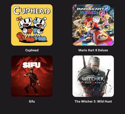 64 GB Micro SD Card with 4 Nintendo switch 1 and 2 Games