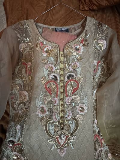 Organiza 3 piece dress (Khuda Bakhsh)